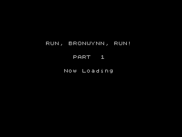 Run, Bronwynn, Run! image, screenshot or loading screen