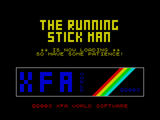 The Running Stick Man image, screenshot or loading screen
