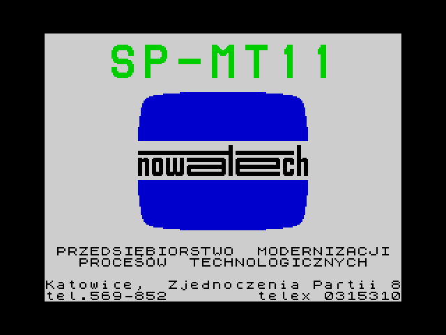 SP-MT11 image, screenshot or loading screen