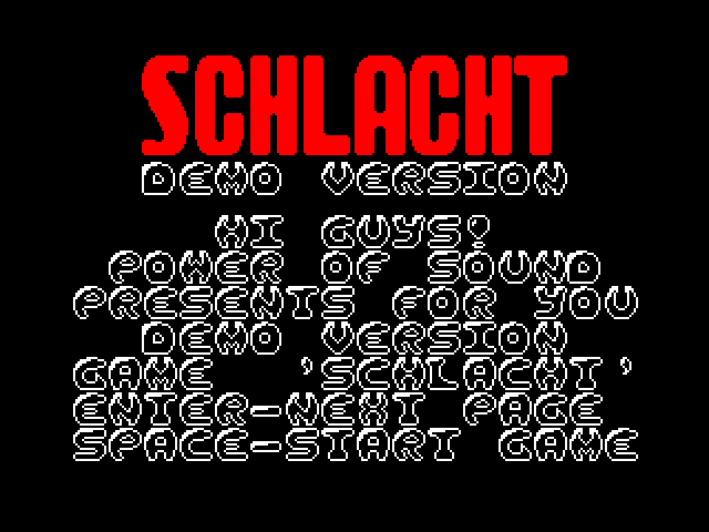 Schlacht image, screenshot or loading screen