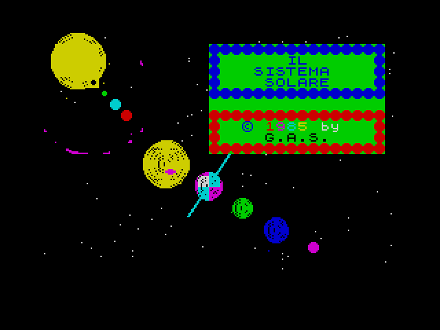 Il Sistema Solare image, screenshot or loading screen
