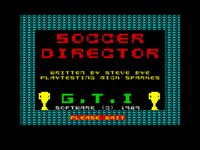 Soccer Director image, screenshot or loading screen
