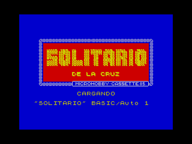 El Solitario de la Cruz image, screenshot or loading screen