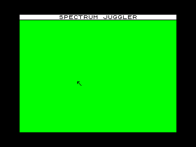 Spectrum Juggler image, screenshot or loading screen