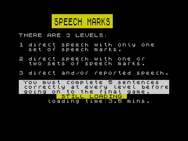 Speech Marks image, screenshot or loading screen