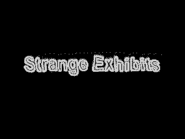 Strange Exhibits image, screenshot or loading screen