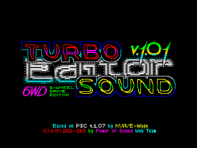 Turbo-Sound Editor image, screenshot or loading screen