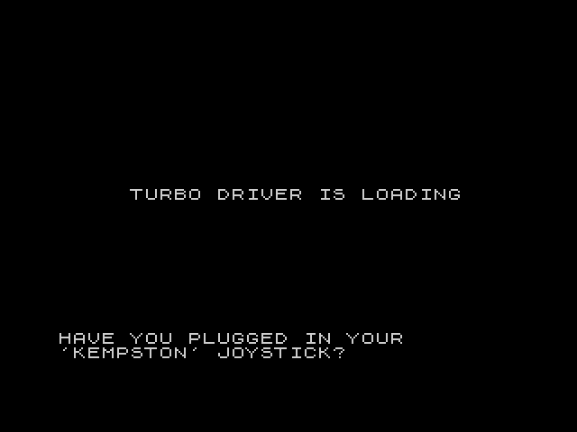 Turbo Driver image, screenshot or loading screen