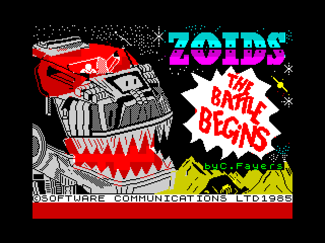 Zoids: The Battle Begins image, screenshot or loading screen