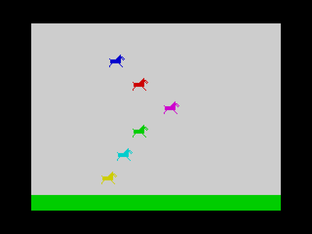Deluxe Horse Racing Simulator image, screenshot or loading screen