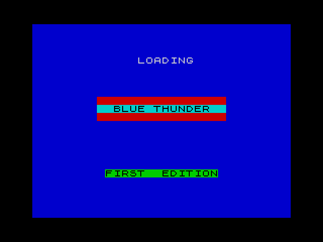 Blue Thunder image, screenshot or loading screen