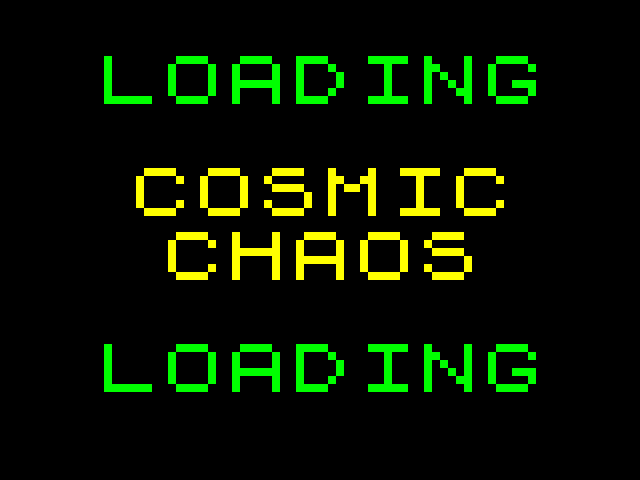 Cosmic Chaos image, screenshot or loading screen