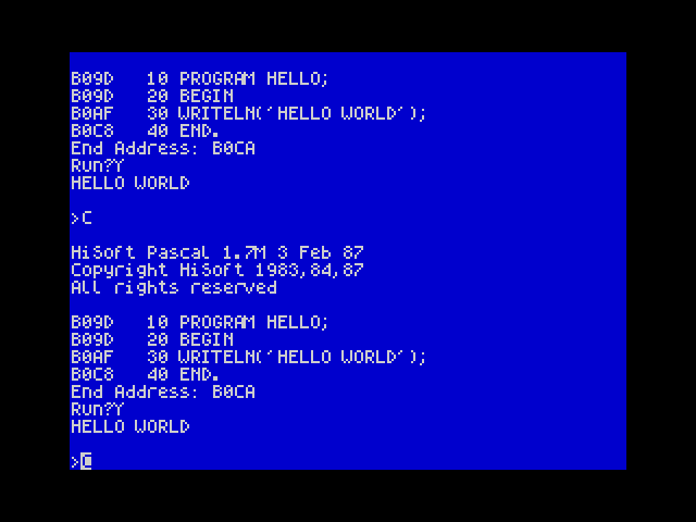 HiSoft Pascal 4 image, screenshot or loading screen