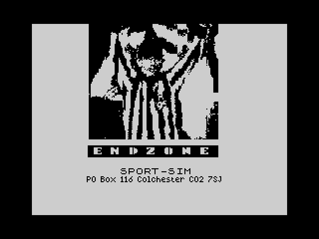 Endzone image, screenshot or loading screen