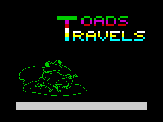 Toads Travels image, screenshot or loading screen