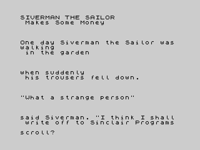 Siverman the Sailor image, screenshot or loading screen