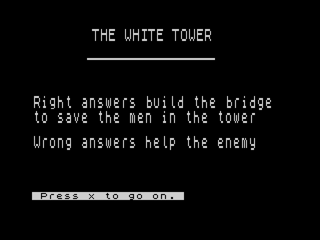The White Tower image, screenshot or loading screen