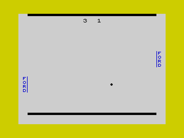 Computer Tennis Game image, screenshot or loading screen