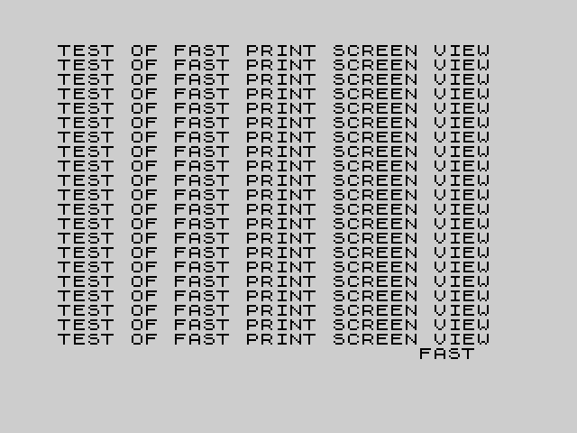 Fast-Print image, screenshot or loading screen