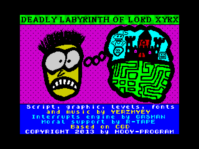 Deadly Labyrinth of Lord XYRX image, screenshot or loading screen