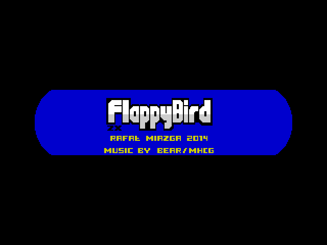 Flappy Bird ZX image, screenshot or loading screen