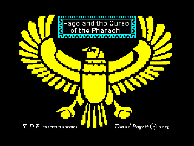 Page and the Curse of the Pharaoh image, screenshot or loading screen