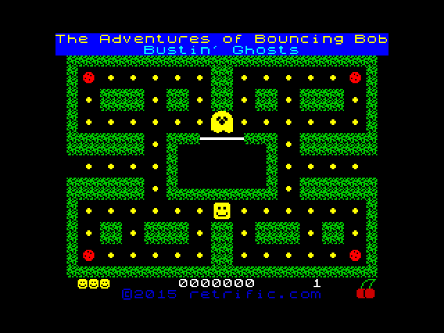 The Adventures of Bouncing Bob - Bustin' Ghosts image, screenshot or loading screen