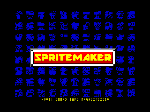 Spritemaker image, screenshot or loading screen
