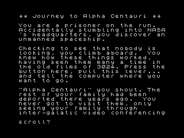 Journey To Alpha Centauri image, screenshot or loading screen