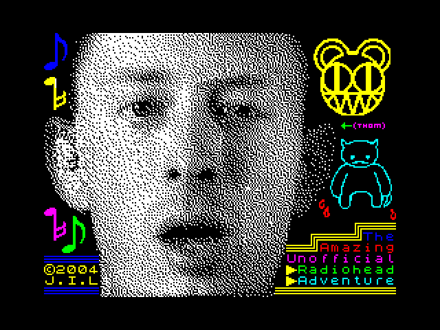 The Amazing Unofficial Radiohead Adventure image, screenshot or loading screen