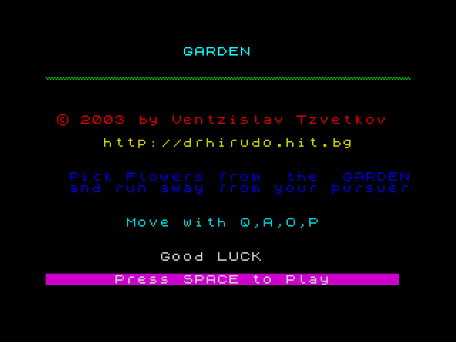 [CSSCGC] Garden image, screenshot or loading screen