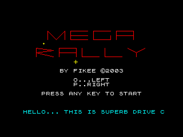 Mega Rally image, screenshot or loading screen