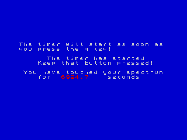 Touch My Spectrum image, screenshot or loading screen