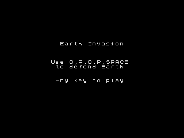Earth Invasion image, screenshot or loading screen