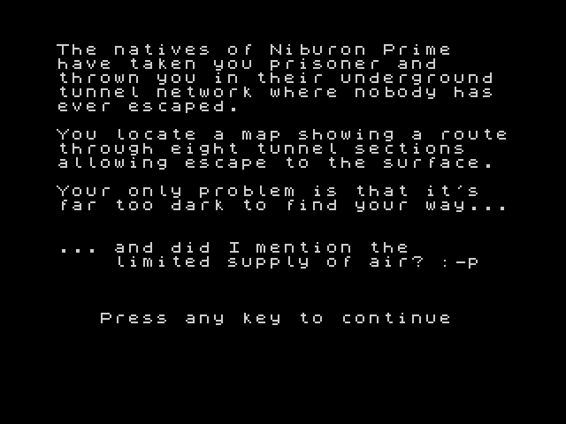 Escape From Niburon Prime image, screenshot or loading screen