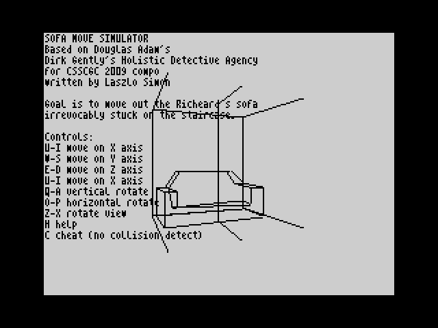 [CSSCGC] Sofa Move Simulator (3D) image, screenshot or loading screen