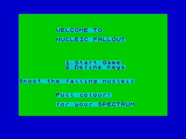 Nucleic Fallout image, screenshot or loading screen