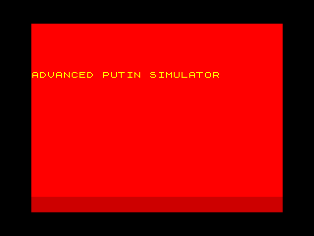 Advanced Putin Simulator image, screenshot or loading screen