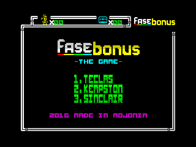 Fase Bonus The Game image, screenshot or loading screen