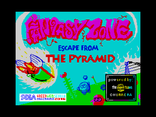 Fantasy Zone - Escape from the Pyramid image, screenshot or loading screen