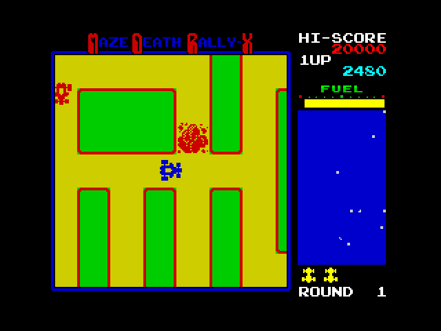 Maze Death Rally-X image, screenshot or loading screen
