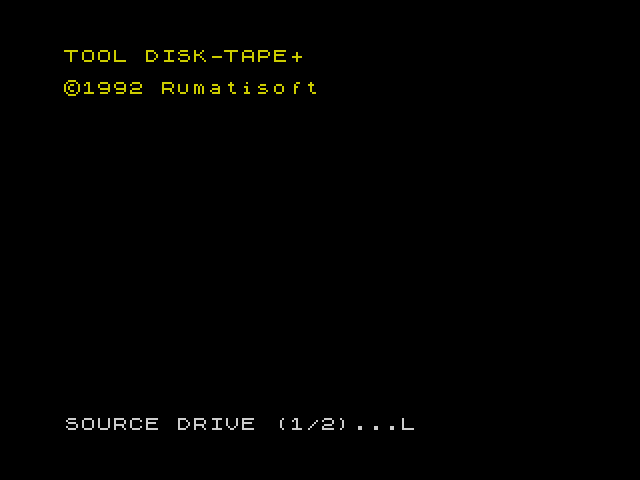 TOOL DISK-TAPE+ v2.0 image, screenshot or loading screen