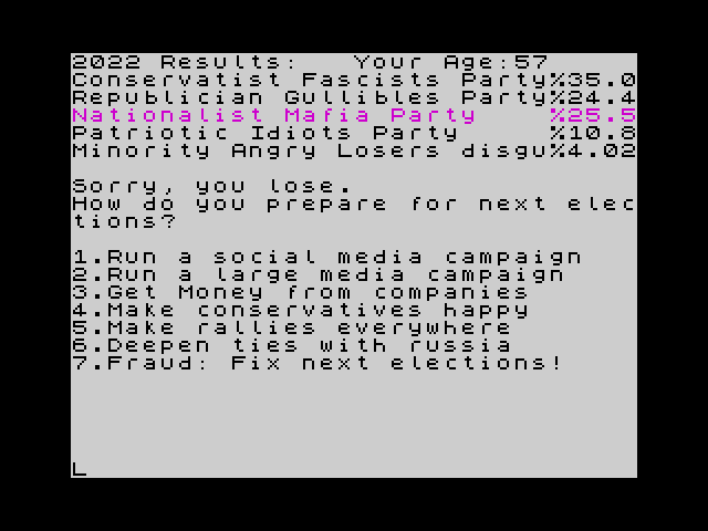 Advanced Election Simulator image, screenshot or loading screen