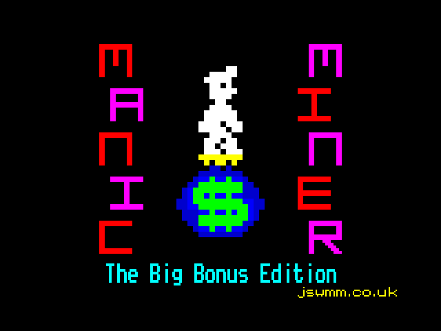 [MOD] Manic Miner - The Big Bonus Edition image, screenshot or loading screen