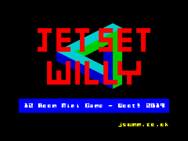 Jet Set Willy - 12 room minigame image, screenshot or loading screen