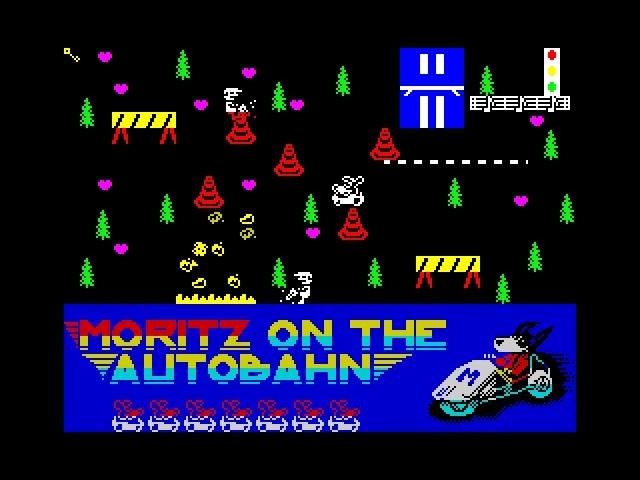 Moritz on the Autobahn image, screenshot or loading screen