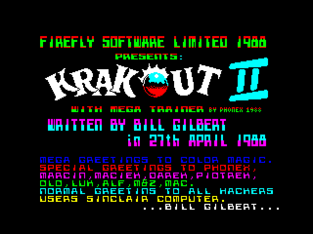 Krakout II image, screenshot or loading screen