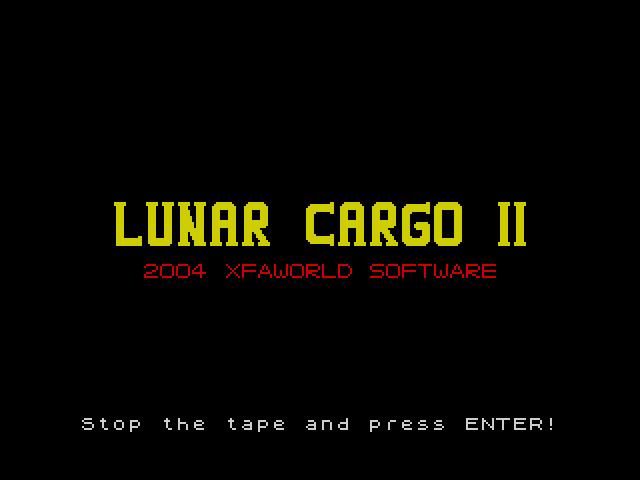 Lunar Cargo II image, screenshot or loading screen