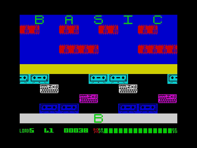 BASIC Frogger image, screenshot or loading screen
