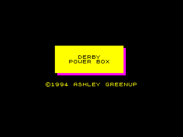 Derby Powerbox image, screenshot or loading screen